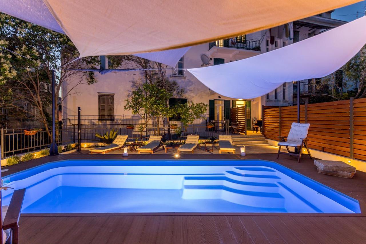 Evala Luxury Rooms With Pool And Garden สปลิท ภายนอก รูปภาพ